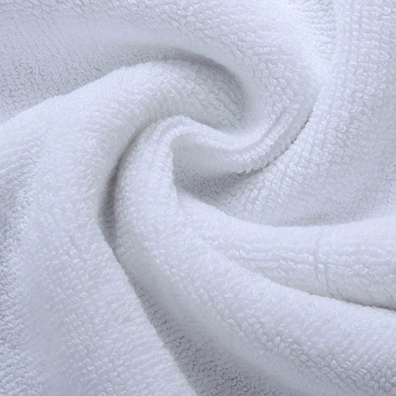 ピュアコットン32Sダブルツイストプレーンテリーホワイトホテルタオル ピュアコットン32Sダブルツイストプレーンテリーホワイトホテルタオル