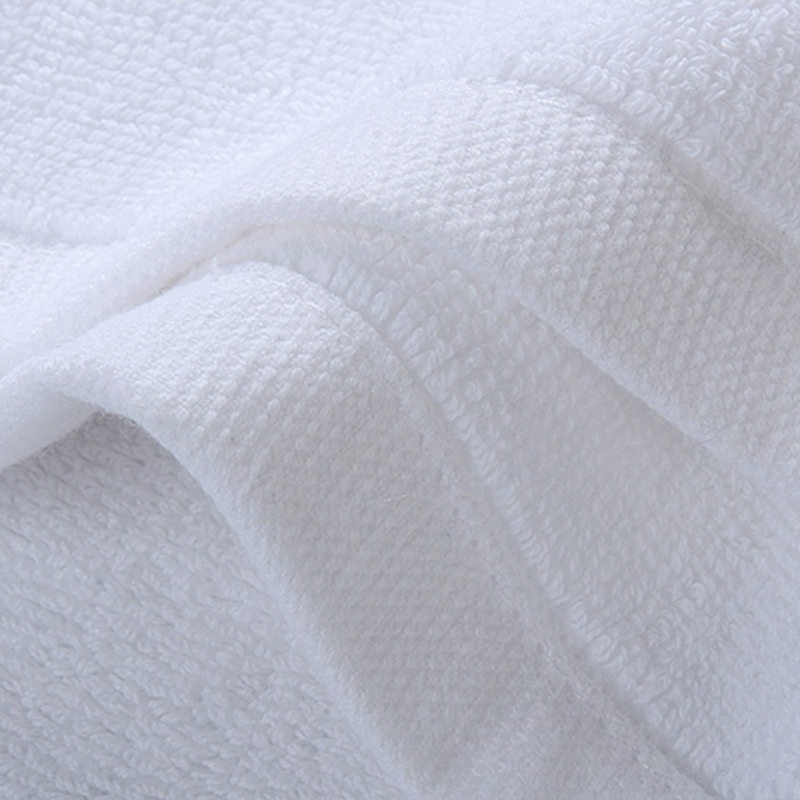 ピュアコットン32Sダブルツイストプレーンテリーホワイトホテルタオル ピュアコットン32Sダブルツイストプレーンテリーホワイトホテルタオル