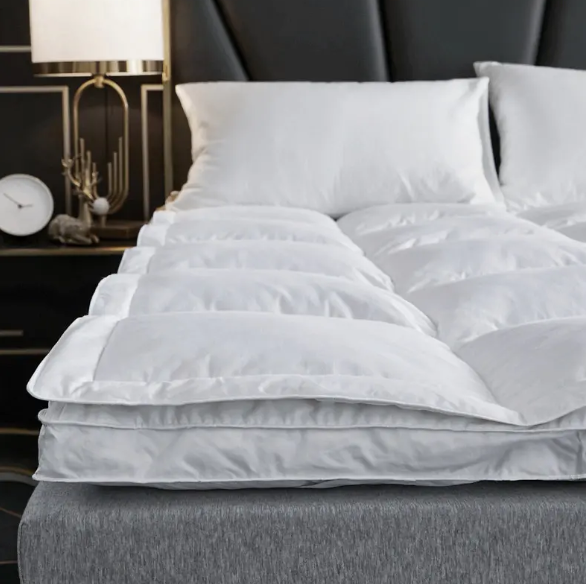 ホテルの睡眠の秘密：なぜダブルグースダウンマットレストッパーがとても人気があるのですか？